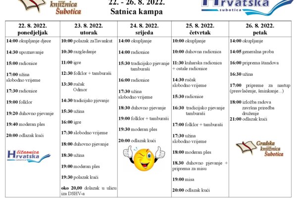 Program XV. Etnokampa